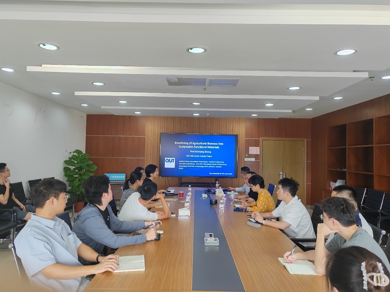 澳大利亚昆士兰科技大学张占营教授受邀来所作学术报告